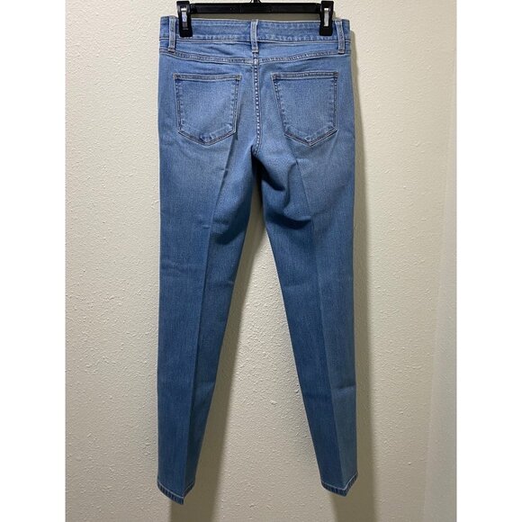 St. John’s Bay Women’s Straight Leg Jeans Size 2S Blue Stretch Denim - Picture 7 of 13
